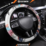 Darling In The Franxx Anime Steering Wheel Cover | Zero Two 