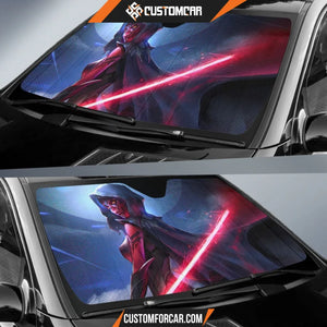Darth Maul Star Wars Lightsaber Car Auto Sun Shade R22402 