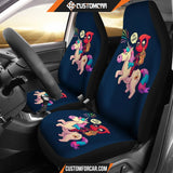 Deadpool Unicorn Chipi Car Seat Covers Decor For Car 