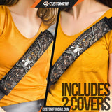 Deer Hunting Car Seat Belt Covers Camo Car Accessories 