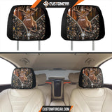 Deer Hunting Headrest Covers Deer Camo Car Accsesories 