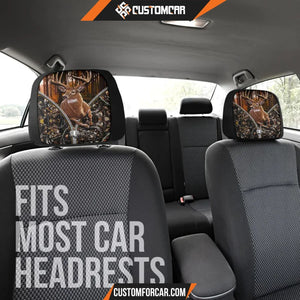 Deer Hunting Headrest Covers Deer Camo Car Accsesories 