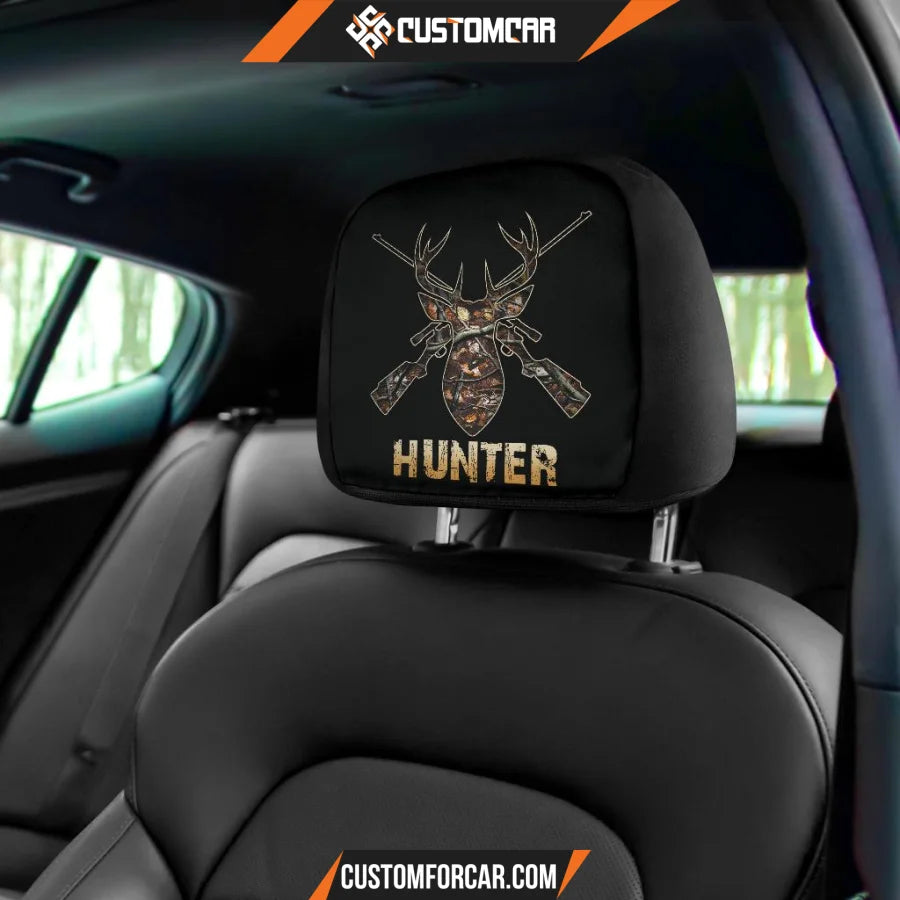 Deer Hunting Headrest Covers Deer Camo Car Accsesories 