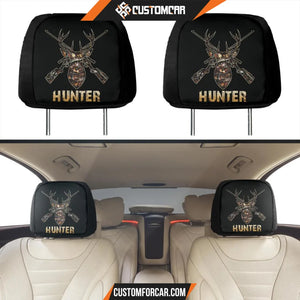 Deer Hunting Headrest Covers Deer Camo Car Accsesories 