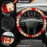 Delta Sigma Theta Steering Wheel Cover Sorority Car