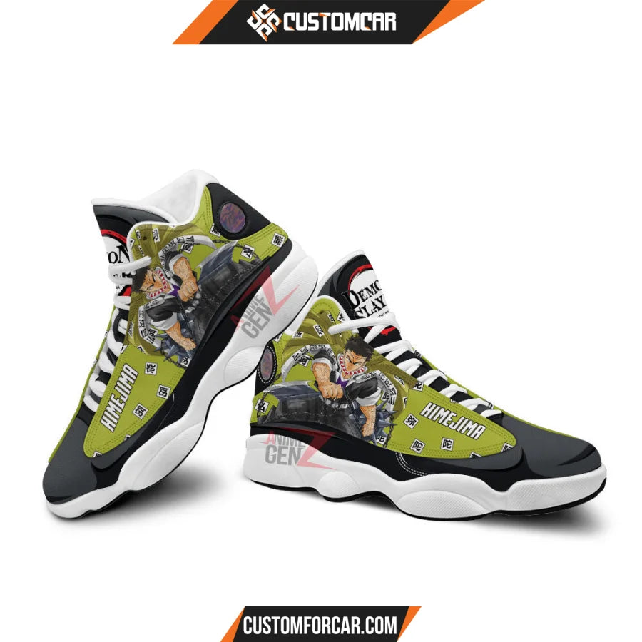 Demon Slayer Air JD13 Sneakers Gyomei Himejima Custom Anime