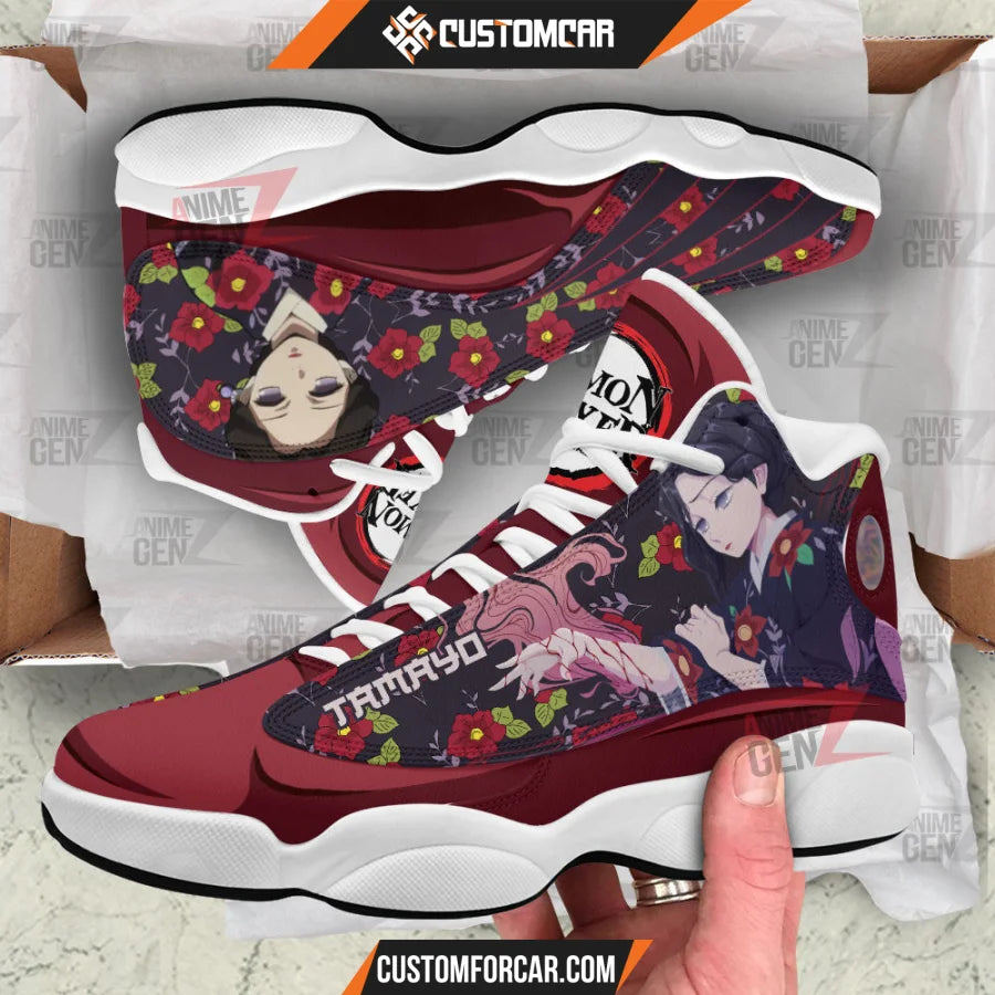 Demon Slayer Air JD13 Sneakers Tamayo Custom Anime Shoes