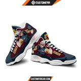 Demon Slayer Air JD13 Sneakers Uzui Tengen Custom Anime