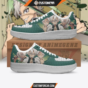 Demon Slayer Air Sneakers Sanemi Shinazugawa Custom Anime