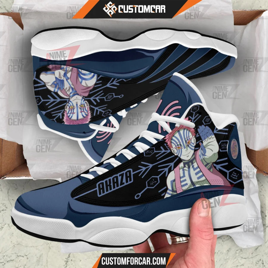 Demon Slayer Akaza JD13 Sneakers Custom Anime Shoes