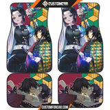 Demon Slayer Anime Car Floor Mats | Giyuu And Shinobu Sweet 