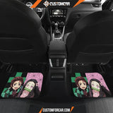 Demon Slayer Anime Car Floor Mats | Tanjiro And Nezuko 