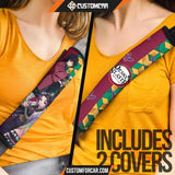 Demon Slayer Anime Seat Belt Covers | Giyuu And Shinobu 