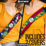 Demon Slayer Anime Seat Belt Covers | Shinobu And Giyuu Love