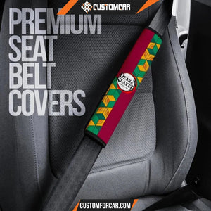 Demon Slayer Anime Seat Belt Covers | Shinobu And Giyuu Love