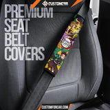 Demon Slayer Anime Seat Belt Covers | Tanjiro Nezuko Zenitsu