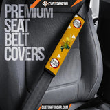 Demon Slayer Anime Seat Belt Covers | Zenitsu Lightning Eyes