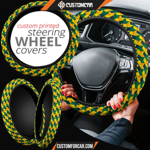 Demon Slayer Anime Steering Wheel Cover | Giyuu Coat