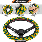 Demon Slayer Anime Steering Wheel Cover | Giyuu Coat