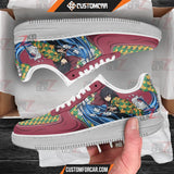 Demon Slayer Giyu Tomioka Air Sneakers Custom Anime Shoes