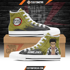 Demon Slayer Gyomei Himejima High Top Shoes Custom Anime