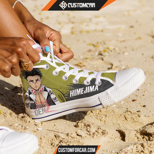 Demon Slayer Gyomei Himejima High Top Shoes Custom Anime