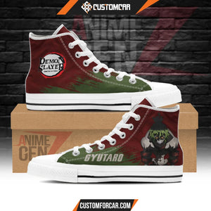 Demon Slayer Gyutaro High Top Shoes Custom Anime Shoes