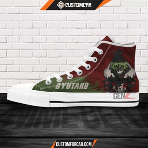 Demon Slayer Gyutaro High Top Shoes Custom Anime Shoes