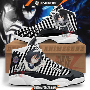 Demon Slayer JD 13 Sneakers Obanai Iguro Air Jordan 13