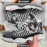 Demon Slayer JD 13 Sneakers Obanai Iguro Air Jordan 13