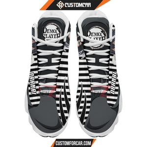 Demon Slayer JD 13 Sneakers Obanai Iguro Air Jordan 13