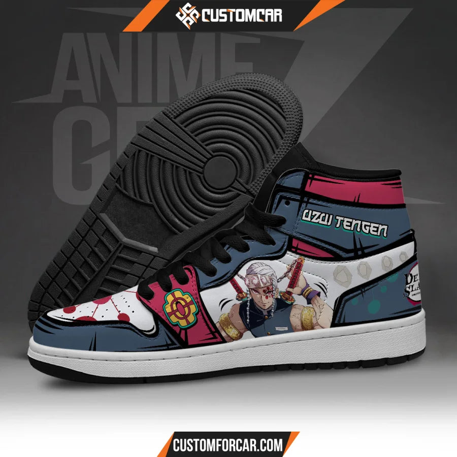 Demon Slayer JD Sneaker Uzui Tengen Custom Anime Shoes