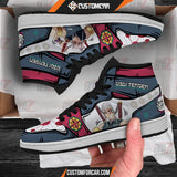 Demon Slayer JD Sneaker Uzui Tengen Custom Anime Shoes