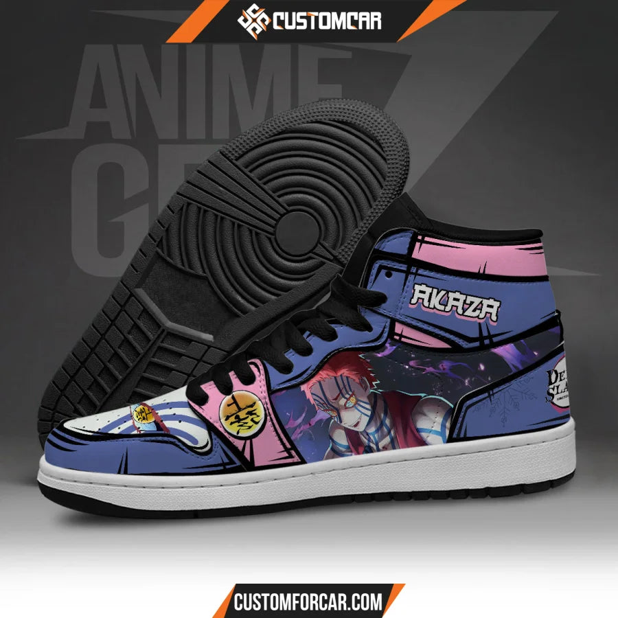 Demon Slayer JD Sneakers Akaza Anime Custom Shoes