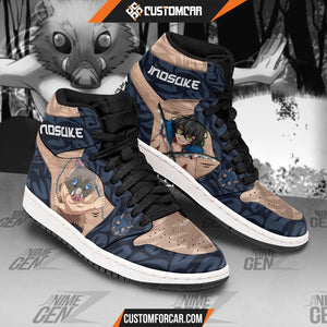 Demon Slayer JD Sneakers Hashibira Inosuke Custom Anime