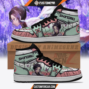 Demon Slayer JD Sneakers Kochou Shinobu Custom Anime Shoes