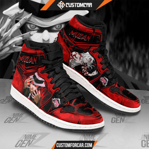 Demon Slayer JD Sneakers Muzan Kibutsuji Custom Anime Shoes