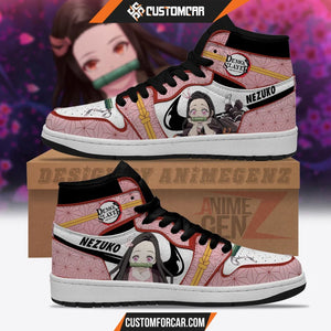 Demon Slayer JD Sneakers Nezuko Custom Anime Shoes