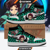 Demon Slayer JD Sneakers Tanjiro Custom Anime Shoes