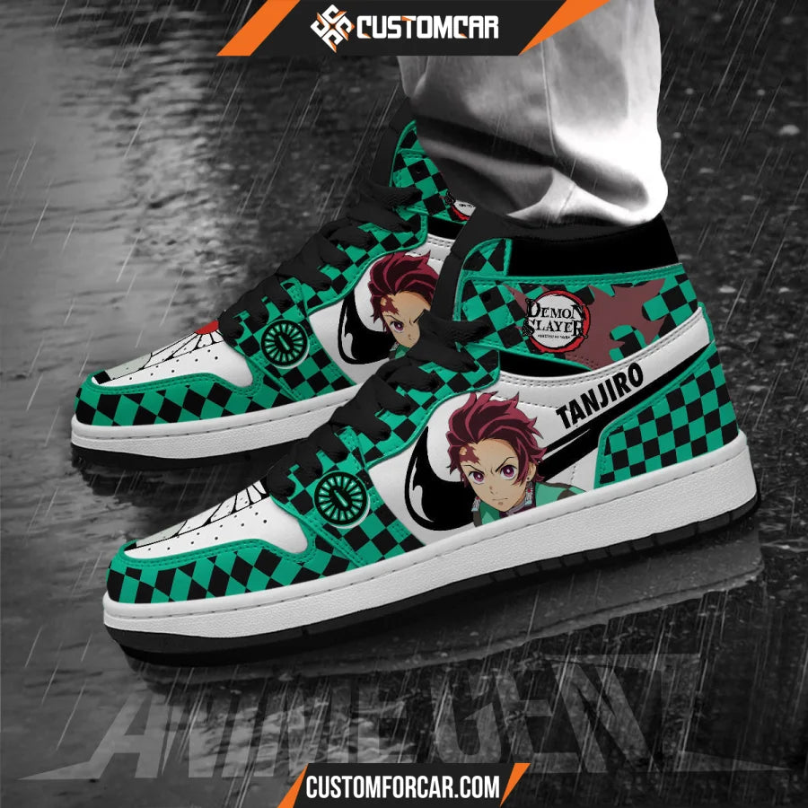 Demon Slayer JD Sneakers Tanjiro Custom Anime Shoes