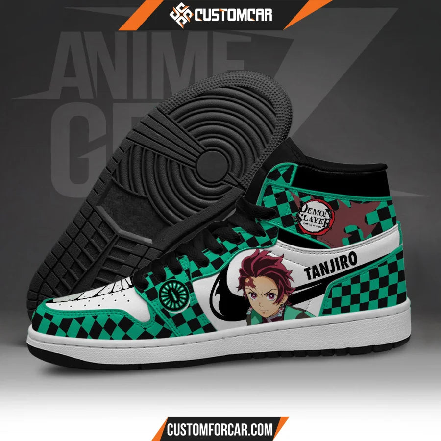 Demon Slayer JD Sneakers Tanjiro Custom Anime Shoes