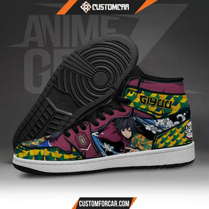 Demon Slayer JD Sneakers Tomioka Giyuu Custom Anime Shoes