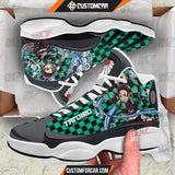 Demon Slayer JD13 Sneakers Kamando Tanjiro Custom Anime