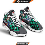 Demon Slayer JD13 Sneakers Kamando Tanjiro Custom Anime