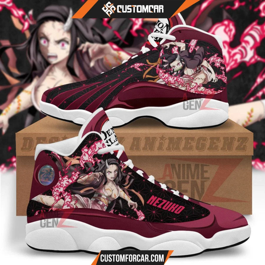 Demon Slayer JD13 Sneakers Nezuko Custom Anime Shoes