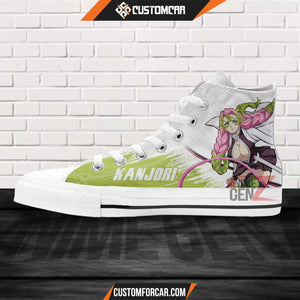 Demon Slayer Kanjori High Top Shoes Custom Anime Shoes