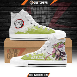 Demon Slayer Kanjori High Top Shoes Custom Anime Shoes