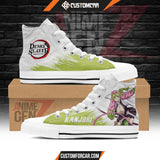 Demon Slayer Kanjori High Top Shoes Custom Anime Shoes