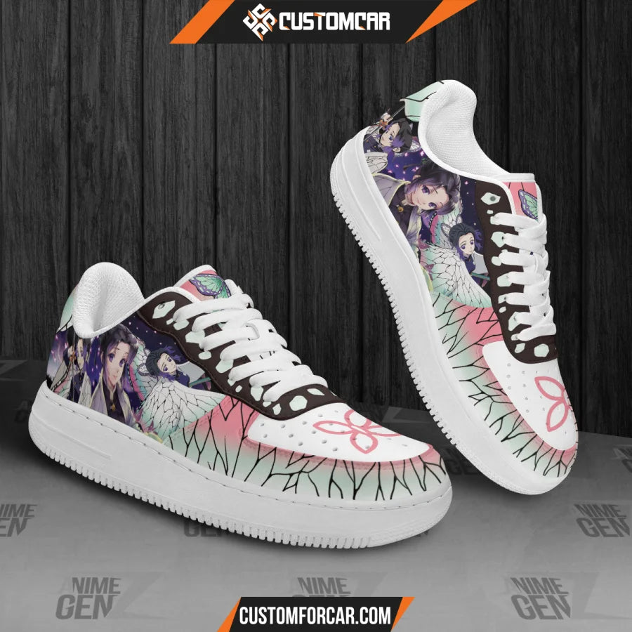 Demon Slayer Kochou Shinobu Air Sneakers Custom Anime Shoes