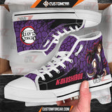 Demon Slayer Kokushibou High Top Shoes Custom Anime Shoes